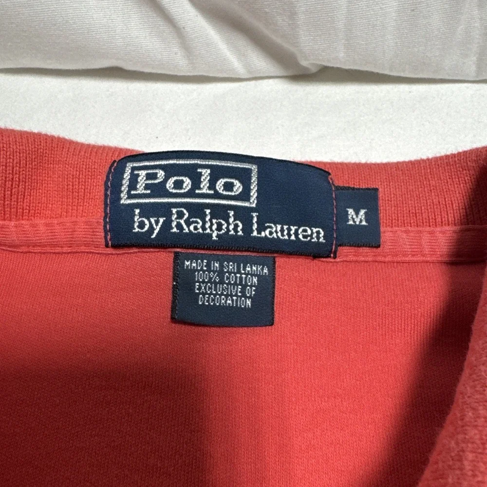 Ralph Lauren Men's  Red Polo Medium